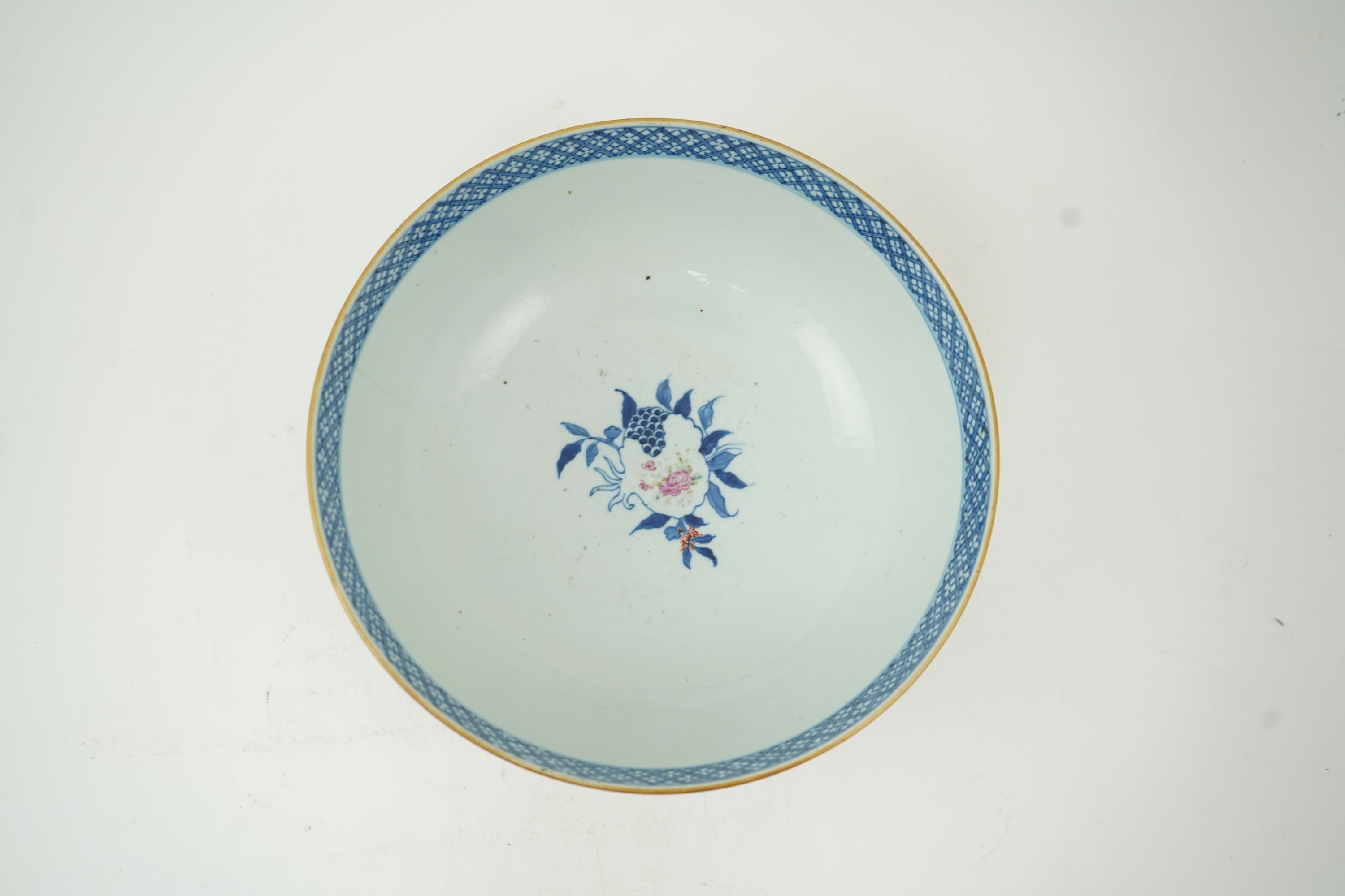 A Chinese famille rose ‘mandarin’ bowl, Qianlong period